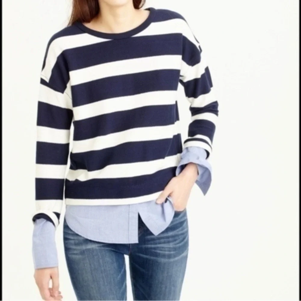 J.crew striped tee size XXS